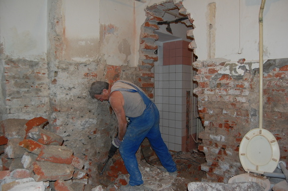 přestab kuželny 2009 - 2010 1