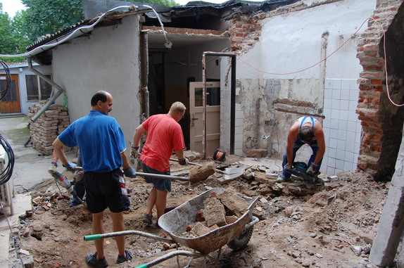 přestab kuželny 2009 - 2010 2